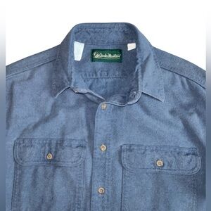 Vintage Gander Mountain Men’s XL Button-Up Shirt Made in USA 80s 90s 100% Cotton